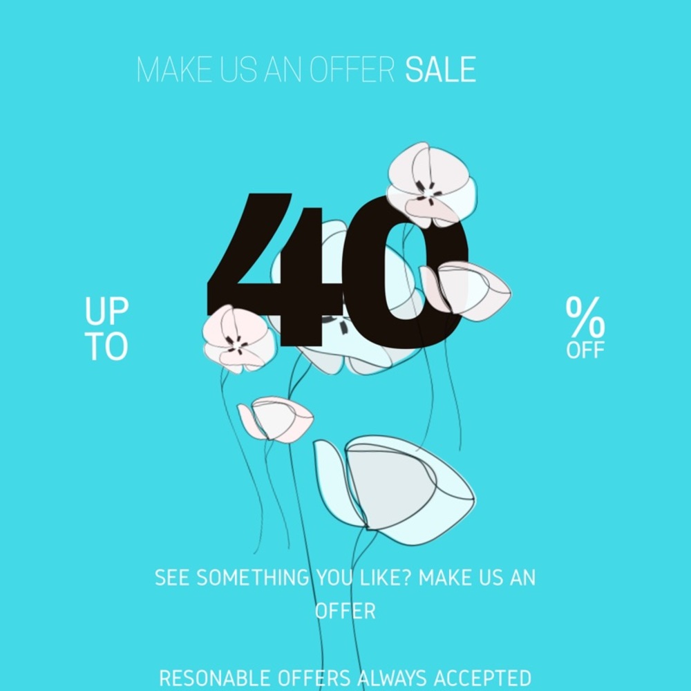 Make us an offer SALE!